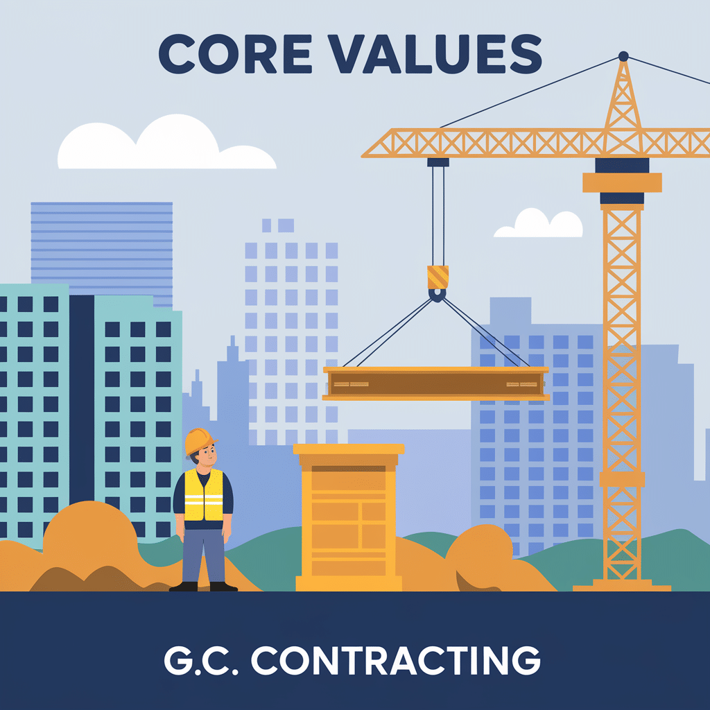 Core Values - G.C. Contracting