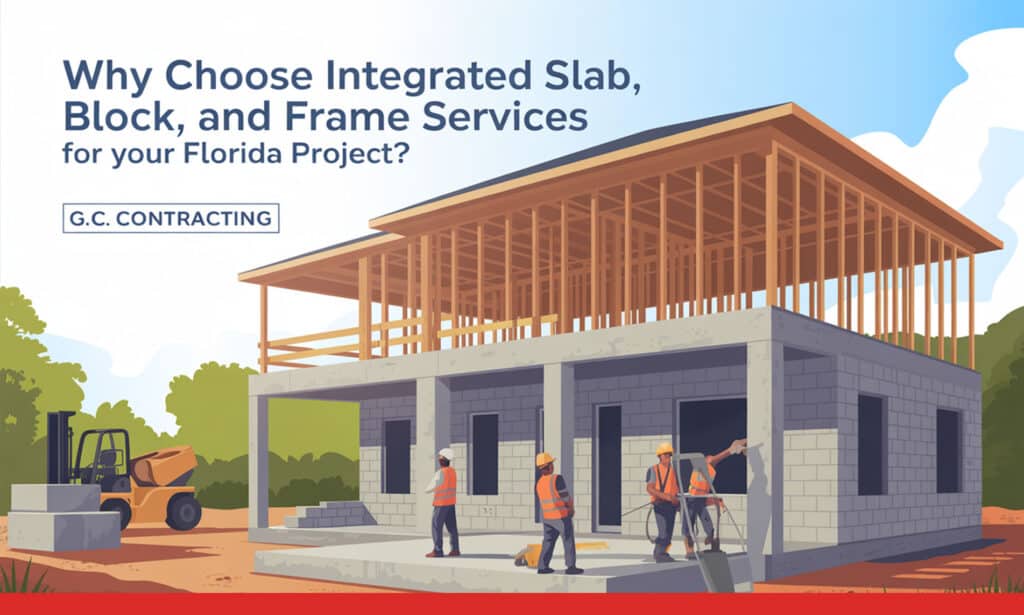 Why Choose Integrated Slab, Block, and Frame Services for Your Florida Project?